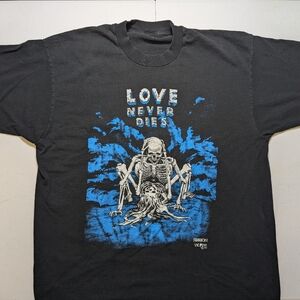 Vintage 90's Love Never Dies NSFW T-shirt